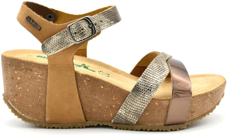 Πλατφόρμες Γυναικείες σε δέρμα Multicolor BIONATURA Multicolor Γυναίκα Πλατφόρμες 2 έως 8 cm ύψος 24FREGE-I-MBA01