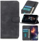 For Galaxy A20 / A30 / M10s Retro Texture PU + TPU Horizontal Flip Leather Case with Holder & Card Slots & Wallet(Black) (OEM)