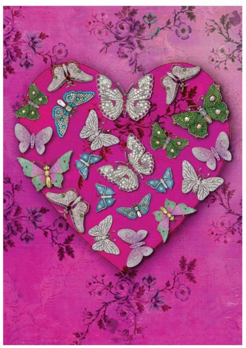 ΕΥΧΕΤΗΡΙΑ ΚΑΡΤΑ ARTIGE-HEART OF BUTTERFLY