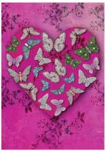 ΕΥΧΕΤΗΡΙΑ ΚΑΡΤΑ ARTIGE-HEART OF BUTTERFLY