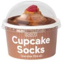 Eat My Socks - Κάλτσες Cupcake - Σοκολάτα Καφέ