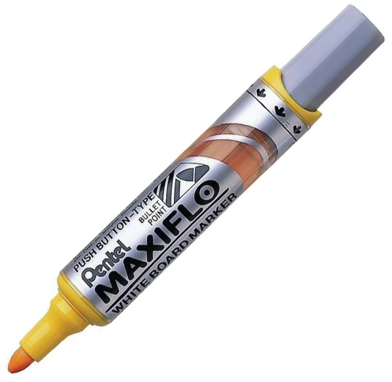 MWL5M-G ΜΑΡΚΑΔΟΡΟΣ PENTEL ΥΓΡΟ ΜΕΛΑΝΙ ΠΙΝΑΚΟΣ ΚΙΤΡΙΝΟ