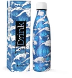 ID0431 ΠΑΓΟΥΡΙ i DRINK THERM BOTTLE 500ml JAPAN WAVES