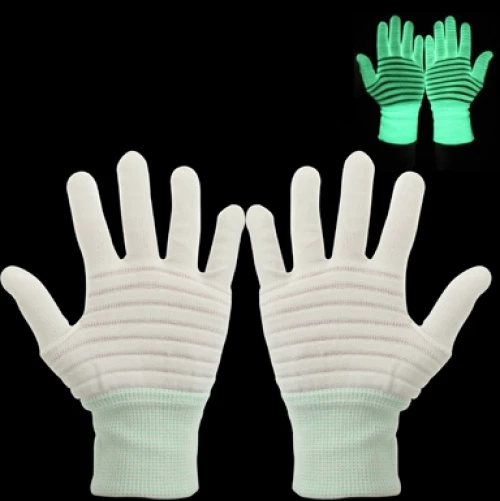 High Quality Non-woven Luminous Glove(White) (OEM)