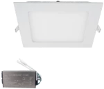 STELLAR LED ΠΑΝΕΛ ΤΕΤΡΑΓΩΝΟ ΧΩΝΕΥΤΟ 18W 2700K+ ΚΙΤ ΑΣΦΑΛΕΙΑΣ