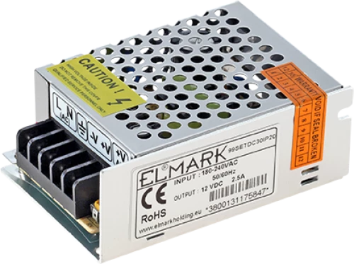 SETDC36 ΤΡΟΦΟΔΟΤΙΚΟ 36W 230VAC/12VDC