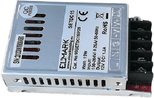 SETDC15 ΤΡΟΦΟΔΟΤΙΚΟ 15W 230VAC/12VDC