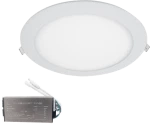 LED ΠΑΝΕΛ ΣΤΡΌΓΓΥΛΟ 18W 4000K IP44+ΚΙΤ ΑΣΦΑΛΕΙΑΣ