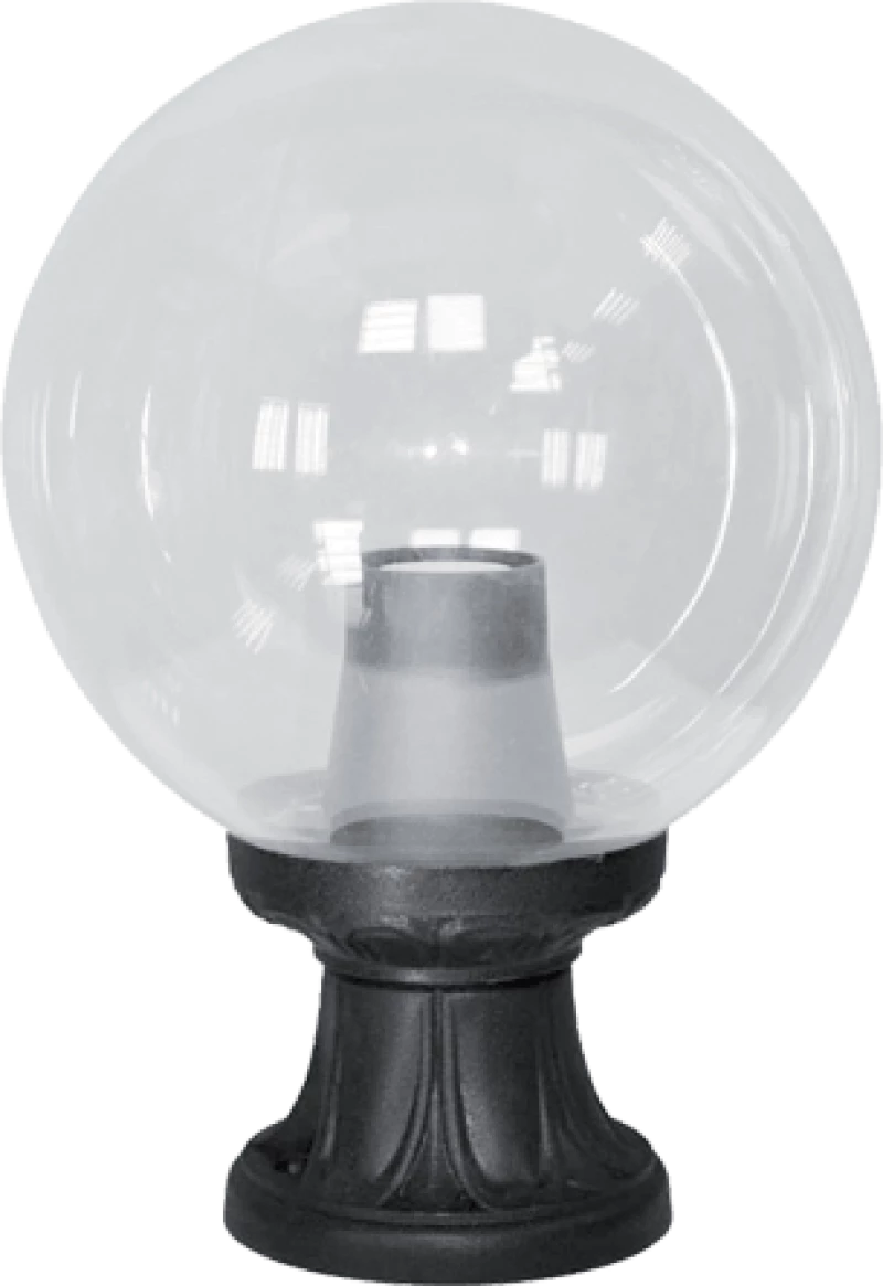 GLOBE 250 ΕΠΙΔΑΠΕΔΙΟ ΦΩΤΙΣΤΙΚΟ ΚΗΠΟΥ 1XE27 IP55 700mm ΜΑΥΡΟ