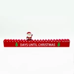 WOODEN CALENDAR WITH SANTA ΔΙΑΚΟΣΜΗΤΙΚΟ 45.5x2.5x11cm