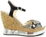 Πλατφόρμες δερμάτινες με snake skin GADEA Multicolor Γυναίκα / Παπούτσια / Πλατφόρμες Πλατφόρμες 9 έως 14 cm ύψος 40071