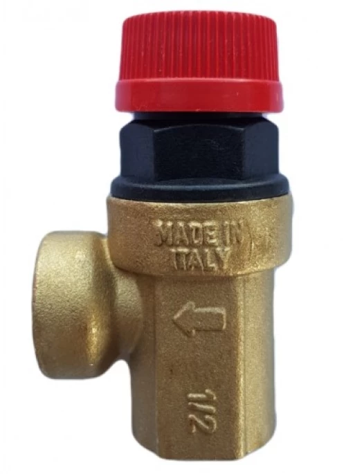 Βαλβίδα ασφαλείας  1/2" 6 bar