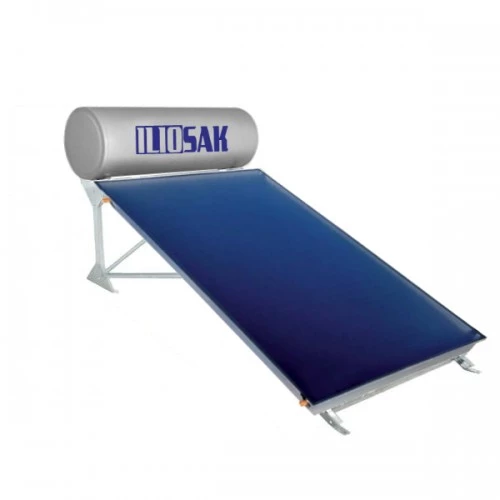 Ηλιακός Θερμοσίφωνας ILIOSAK  Low 120lt / 1,8 τ.μ. διπλής ενέργειας