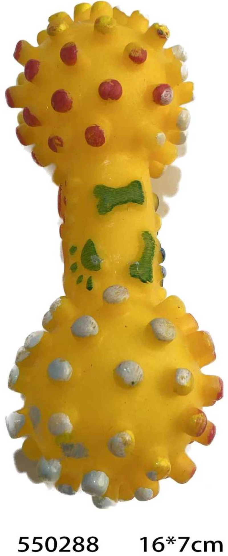 Παιχνίδι σκύλου Latex βαράκι μασητικό - 16x7cm - 550288