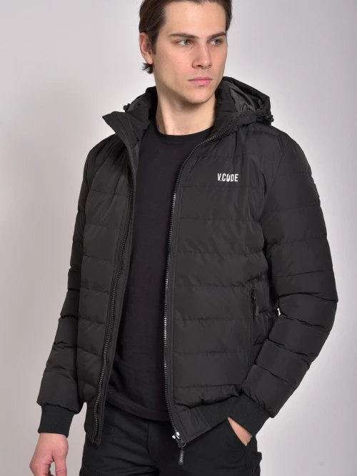 VCODE V202 NAVY - ΑΝΔΡΙΚΟ ΤΖΑΚΕΤ NAVY Μαύρο