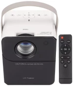 SD M800 Mini Projector Λάμπας LED με Ενσωματωμένα Ηχεία Λευκός