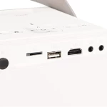 SD M800 Mini Projector Λάμπας LED με Ενσωματωμένα Ηχεία Λευκός