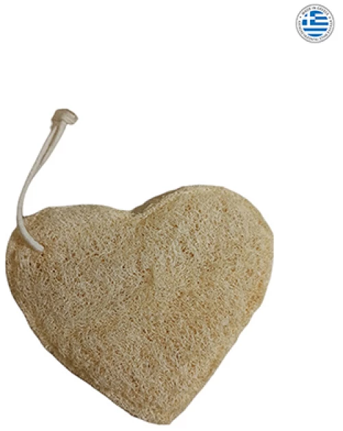 Φυσικό Σφουγγάρι Luffa (Σε σχήμα καρδιάς) - 7elements