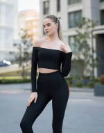 Αθλητικό Κολάν Push Up και Σύσφιξης "Active" Q-641 Black