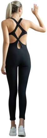 Jumpsuit Push-Up και Σμίλευσης Q-668 Black