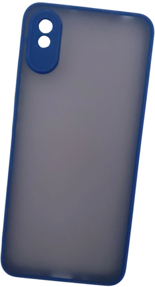 Naxius Case Rubber Frame Blue XiaoMi RedMi 9A_9AT_9A Sport Naxius