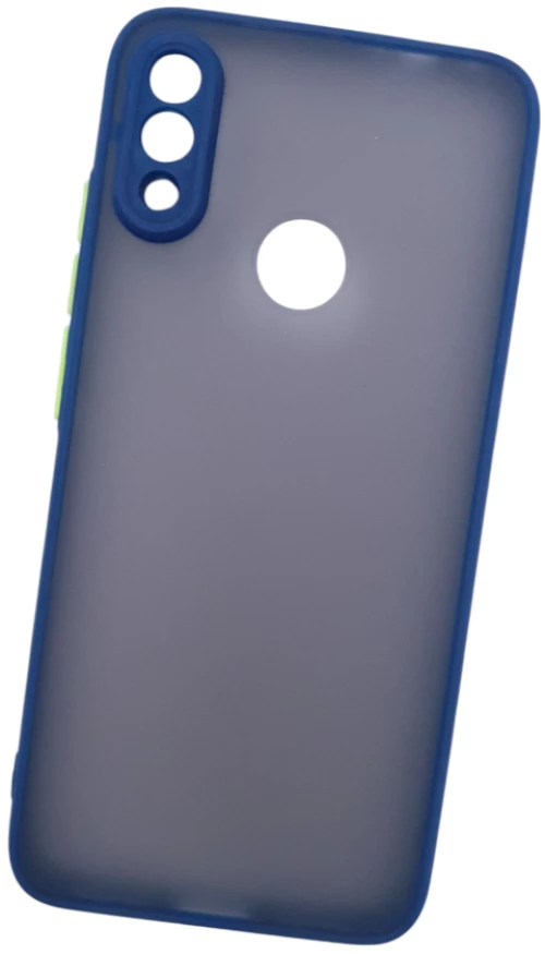 Naxius Case Rubber Frame Blue XiaoMi RedMi Note 7 Naxius