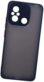 Naxius Case Rubber Frame Black XiaoMi RedMi 12C Naxius