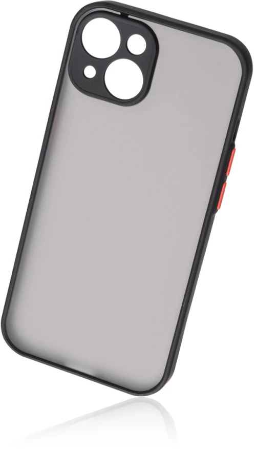 Naxius Case Rubber Frame Black iPhone 15 Naxius