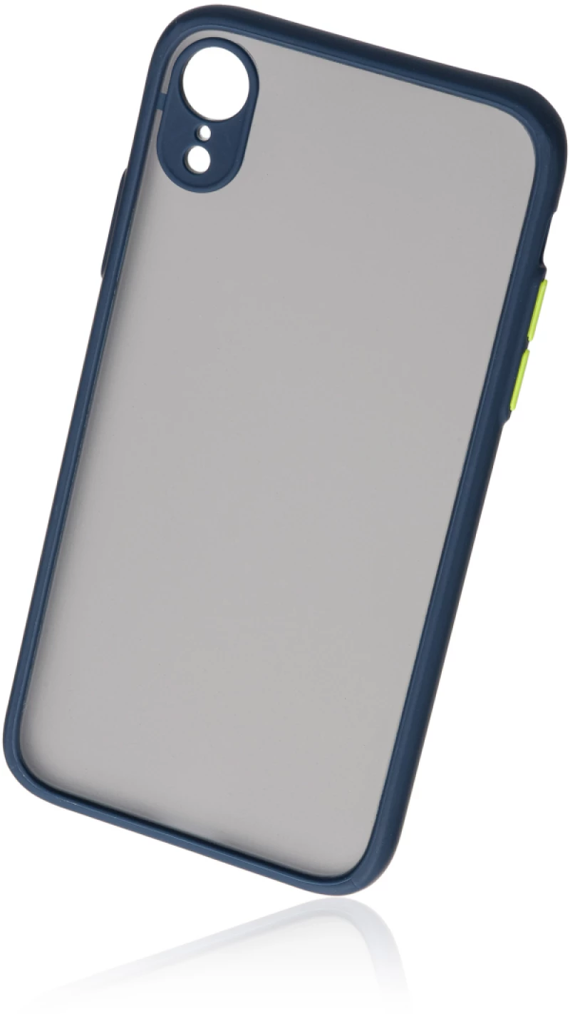 Naxius Case Rubber Frame Blue iPhone XR Naxius