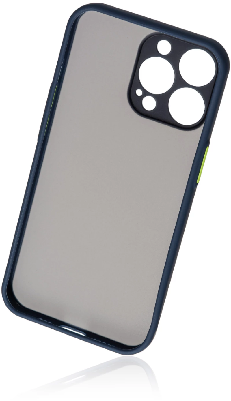 Naxius Case Rubber Frame Blue iPhone 13 Pro Naxius