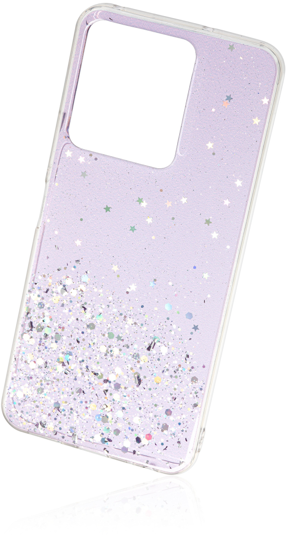 Naxius Case Glitter Purple Vivo Y35 2022 Naxius