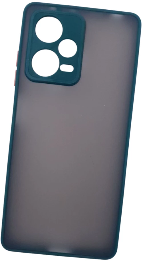 Naxius Case Rubber Frame Green XiaoMi RedMi Note 12 Pro 5G_Note 12 Pro Plus Naxius