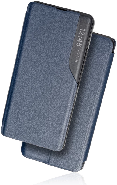 Naxius Case Smart Window Magnet Blue XiaoMi RedMi 13C_Mi Poco C65 Naxius