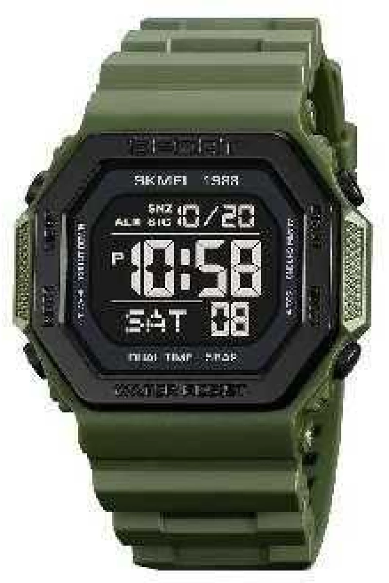 Ψηφιακό ρολόι χειρός – Skmei - 1988 - Army Green