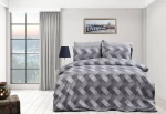ΣΕΝΤΟΝΙΑ ΕΜΠΡΙΜΕ ΣΕΤ 3 τεμ Αλκμήνη 452 160X240 Grey 70/30 Cott/Pol - -