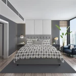 ΠΑΠΛΩΜΑΤΟΘΗΚΗ ΕΜΠΡΙΜΕ Diamond 328 220X240 Grey 100% Cotton Flannel - -