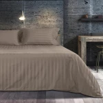 Σετ σεντόνια μονά Art 1530 Stripe σε 7 αποχρώσεις 170x270   Λευκό -