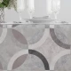 Τραπεζομάντηλο Κύκλοι 140x220 Μπεζ 140 x 220 cm