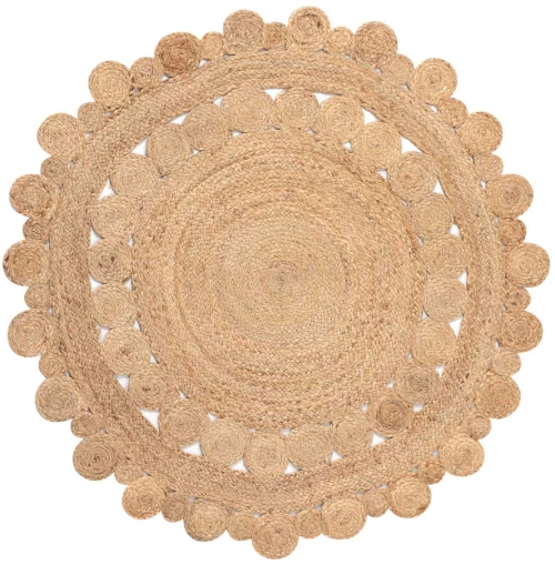 Χαλί γιούτα 1758 (120cm) natural - -
