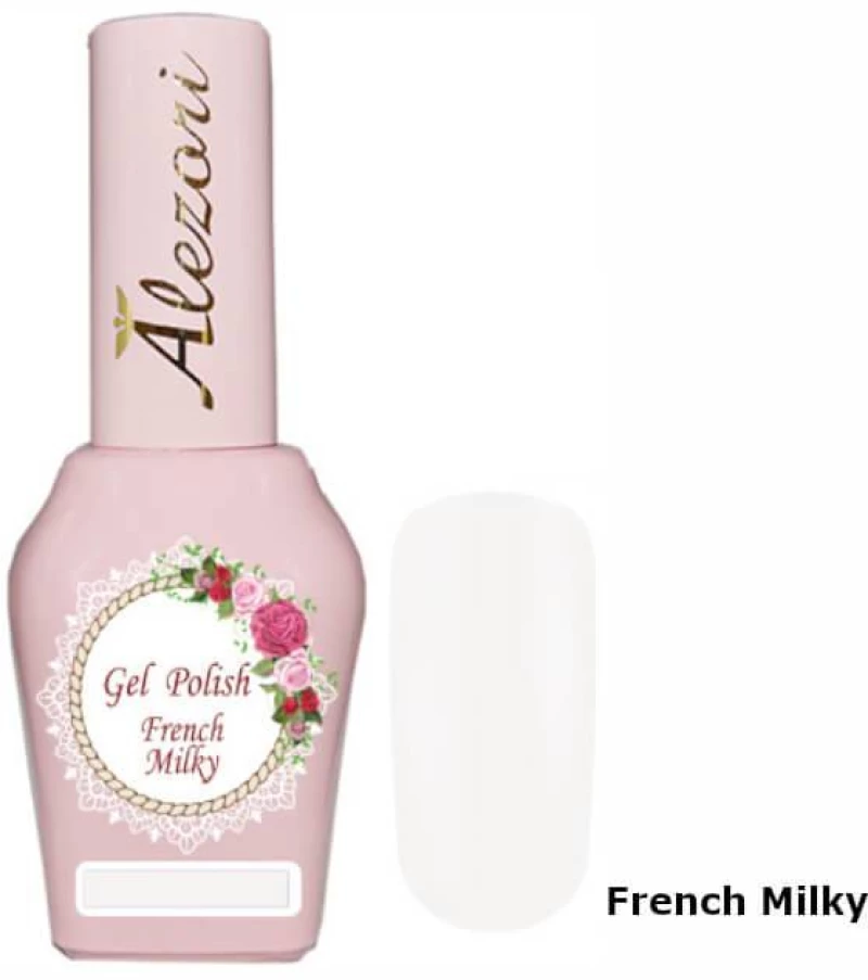 Alezori UV/LED Ημιμόνιμα Βερνίκια Νυχιών 15ml French Milky
