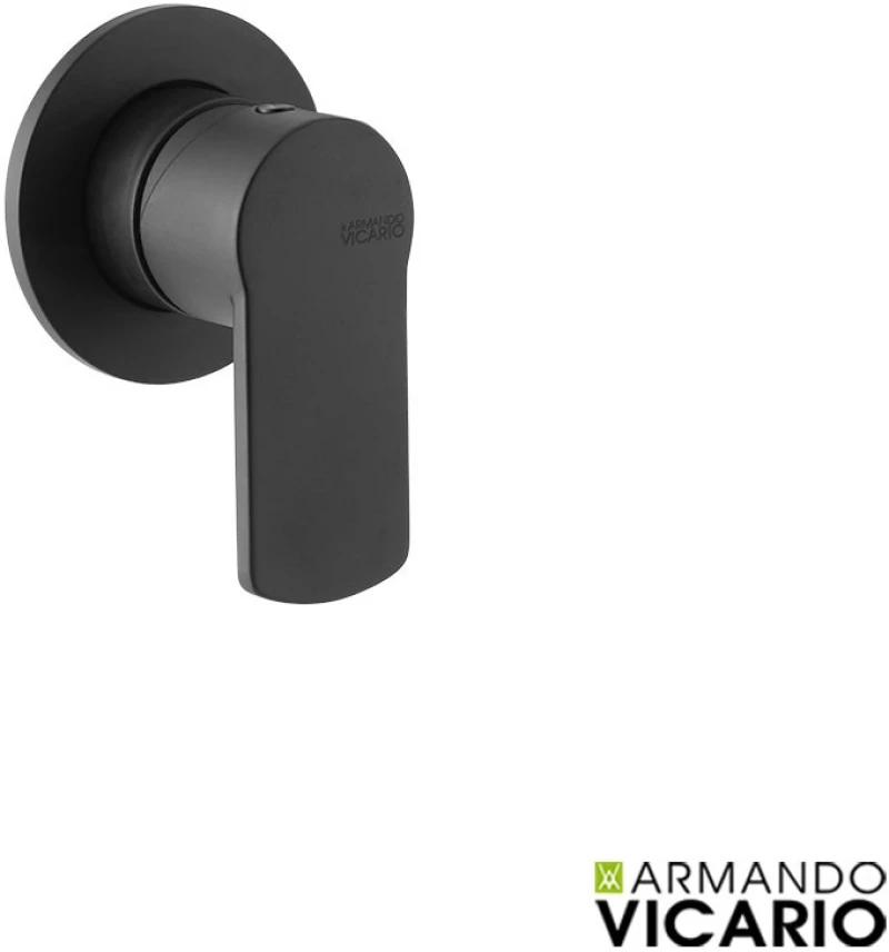 Armando Vicario GLAM Μίκτης εντοιχισμού 1 εξόδου Black Matt
