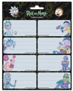385096 ΑΥΤΟΚΟΛΛΗΤΕΣ ΕΤΙΚΕΤΕΣ 8X2 RICK - MORTY VIRUS ATTACK