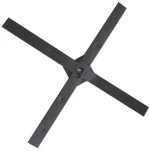 266638 CROSS ΓΙΑ ΒΑΣΕΙΣ ΤΡΑΠΕΖΙΩΝ ΜΕΤΑΛΛΟ 60X60CM