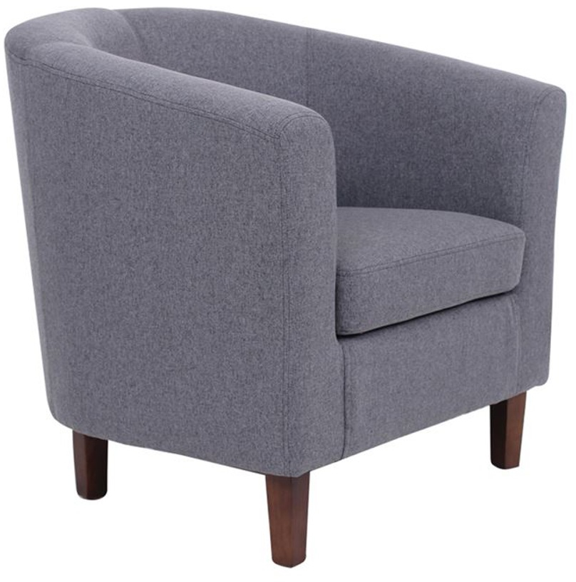 267357 BOGA ΠΟΛΥΘΡΟΝΑ ΣΑΛΟΝΙΟΥ ΚΑΘΙΣΤΙΚΟΥ, ΥΦΑΣΜΑ ΓΚΡΙ 75X73X74CM