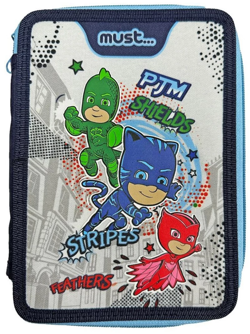 388340 ΚΑΣΕΤΙΝΑ ΔΙΠΛΗ ΓΕΜΑΤΗ PJ MASKS ANYONE CAN BE HERO MUST