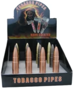 Μεταλλική Πίπα Σχέδιο Bullet - 8.5cm