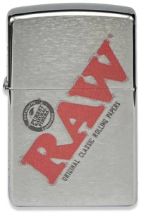 ZIPPO Raw Αναπτήρας - Silver