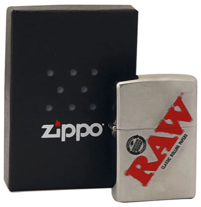 ZIPPO Raw Αναπτήρας - Silver