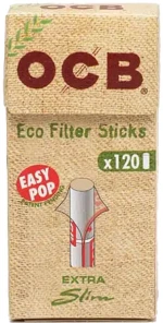 OCB Φιλτράκια  Eco Βιοδιασπώμενο 120 - Extra Slim 20τεμ.