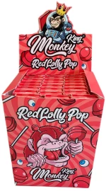 Monkey King Χαρτάκια Lollypop  - King Size Slim με Τζιβάνα 32φ.